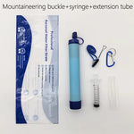 Portable Water Filter Straw for Hiking & Survival