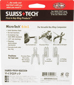 6-In-1 Stainless Steel Keychain Multitool