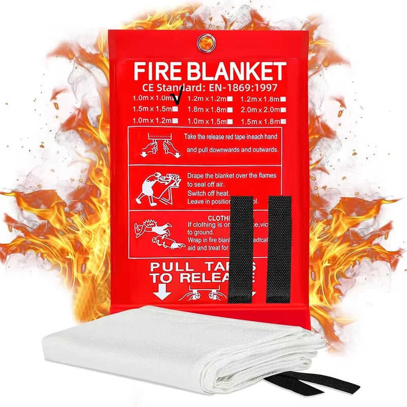 Portable Emergency Fire Retardant Blanket