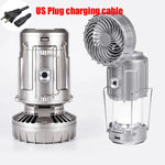 Solar Rechargeable Camping Lantern with Fan