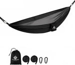 Portable Camping Hammock with Tree Straps — 500lb Capacity