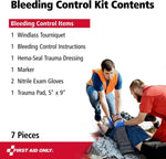 First Aid Only Critical Essentials Bleeding Control Kit
