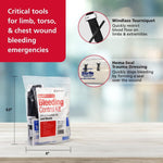 First Aid Only Critical Essentials Bleeding Control Kit