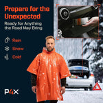 Emergency Mylar Poncho - Survival Rain Poncho