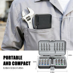 JUMPOW 34-in-1 Ratchet Screwdriver Multitool Set