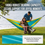 Portable Camping Hammock with Tree Straps — 500lb Capacity