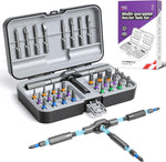 JUMPOW 34-in-1 Ratchet Screwdriver Multitool Set