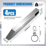 8-in-1 EDC Pry Bar Keychain Multitool Set