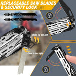 BIBURY 31-in-1 Stainless Steel Multitool Pliers