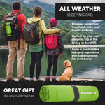 POWERLIX Ultralight Inflatable Camping Sleeping Pad