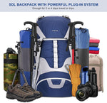 MOSISO 50L Waterproof Hiking & Camping Backpack