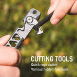 TISUR Titanium EDC Pry Bar with Bottle Opener