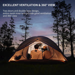 Naturehike Cloud River 2-3 Person Waterproof Backpacking Tent