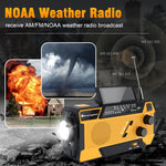 RunningSnail Emergency Solar Hand Crank Weather Radio