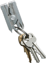 SWISS+TECH 6-in-1 Stainless Steel Keychain Multitool