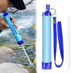Portable Water Filter Straw for Hiking & Survival