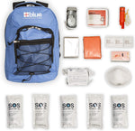 Blue Seventy-Two 72-Hour Emergency Survival Backpack Kit