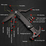 Multifunctional Pliers Multitool with Claw Hammer & Nylon Sheath