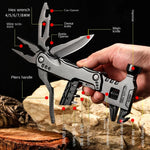 Multifunctional Pliers Multitool with Claw Hammer & Nylon Sheath