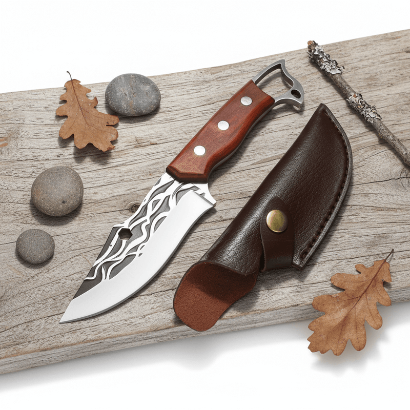 Sharp Edge Full Tang Fixed Blade Hunting Knife