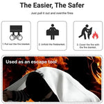 Portable Emergency Fire Retardant Blanket