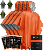 Emergency Mylar Poncho - Survival Rain Poncho