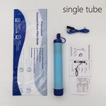 Portable Water Filter Straw for Hiking & Survival