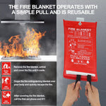 Fiberglass Fire Emergency Suppression Blanket