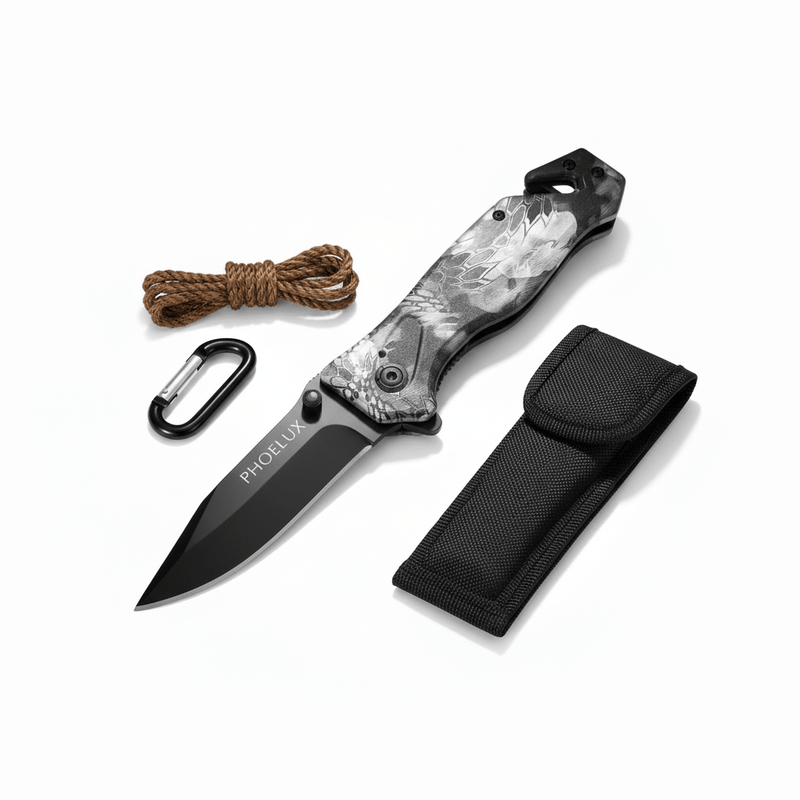 Tactical Folding Pocket Knife — Multi-Function EDC