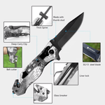 Tactical Folding Pocket Knife — Multi-Function EDC